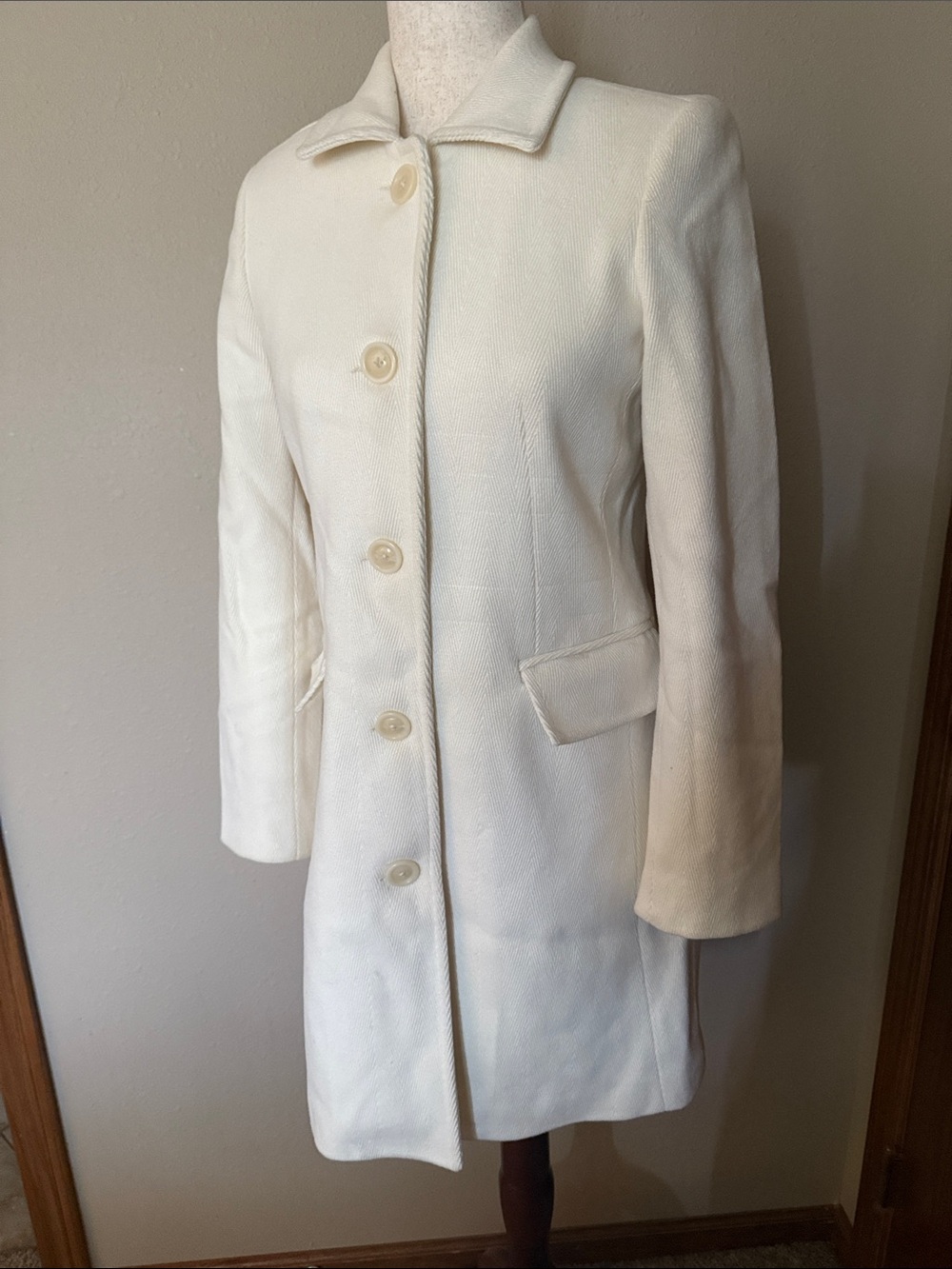 Old navy cream coat